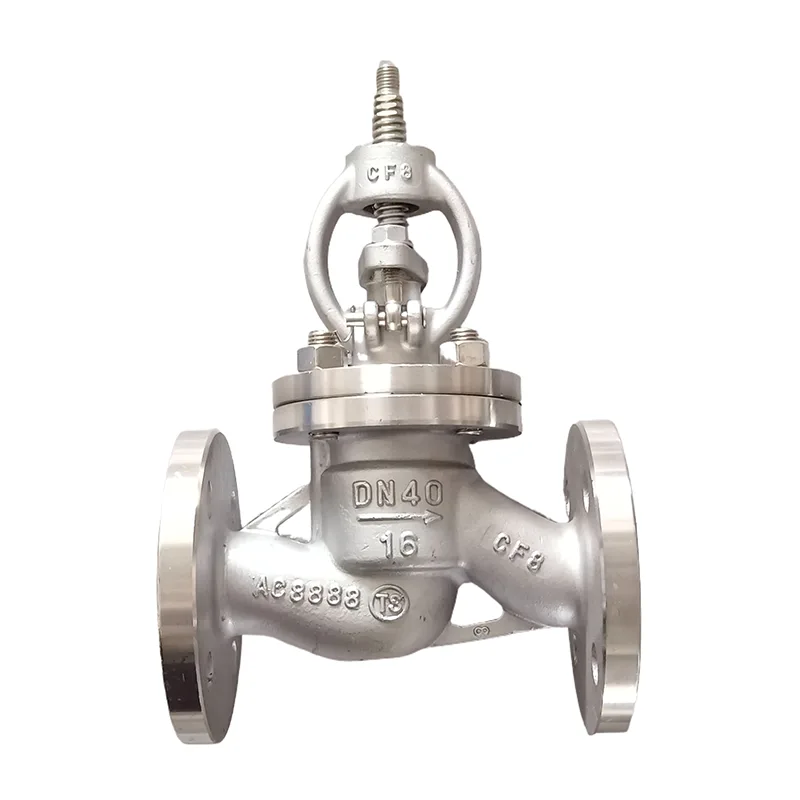 Birta Aan Lahayn 304 Flanged Globe Valve